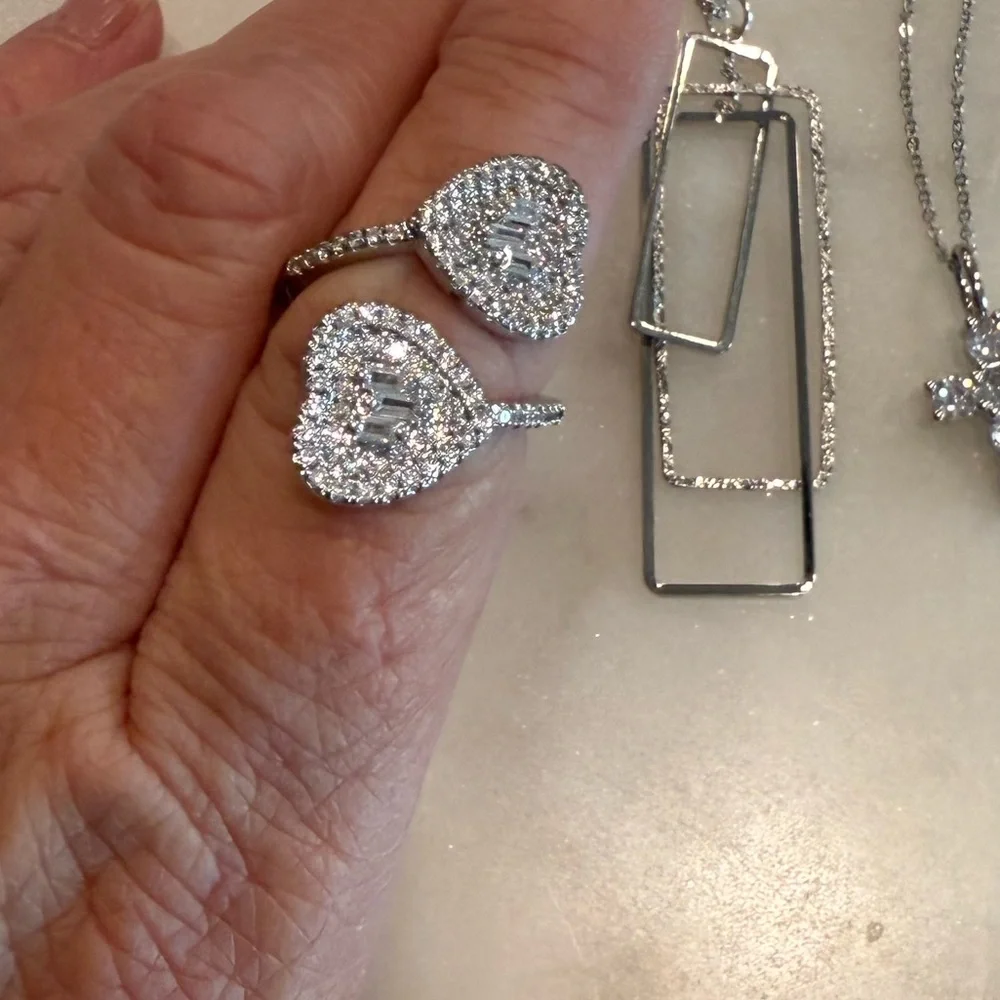 B.b. Lila & Treasure Jewels Silver Jewelry Bundle NEW - Picture 12 of 13